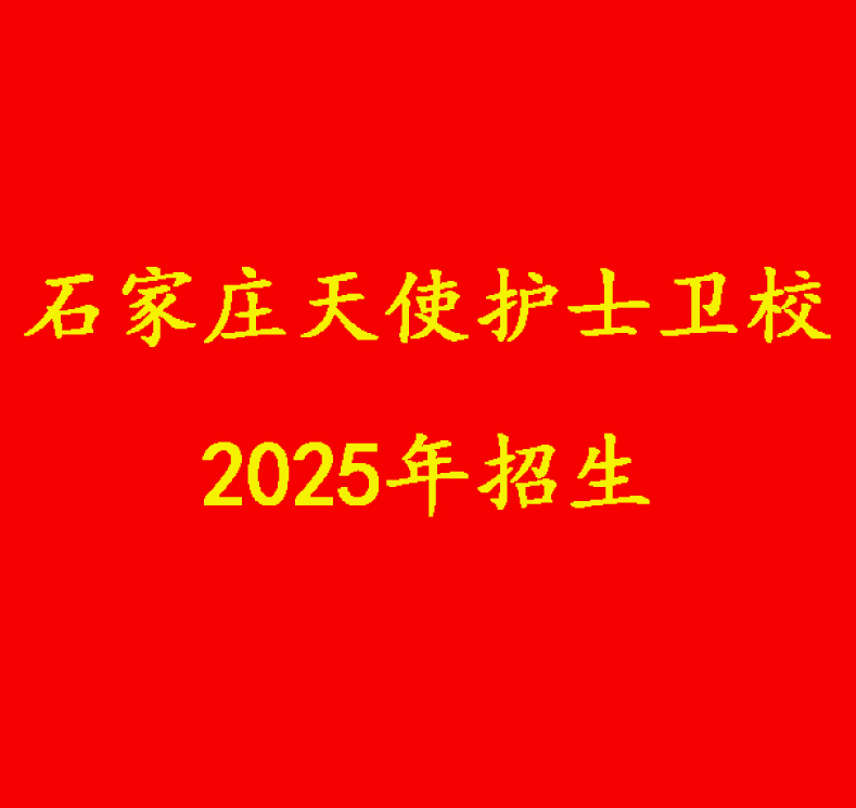 石家莊天使護(hù)士學(xué)校2025年春季班招生簡章